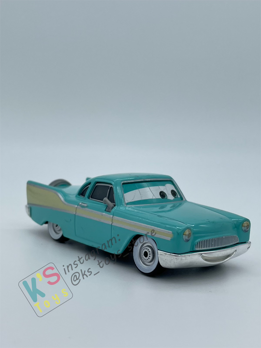 PRE-OWNED / LOOSE DISNEY PIXAR CARS - "DEREK DECALS DOBBS" - FINAL LAP SERIES - PLAYED IN GOOD CONDITION