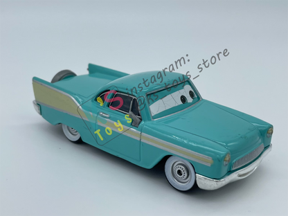 PRE-OWNED / LOOSE DISNEY PIXAR CARS - "DEREK DECALS DOBBS" - FINAL LAP SERIES - PLAYED IN GOOD CONDITION