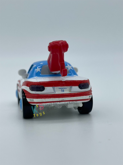 PRE-OWNED / LOOSE DISNEY PIXAR CARS - "MIA & TIA MATER FANS" - MATER THE GREATER SERIES - PLAYED IN GOOD CONDITION