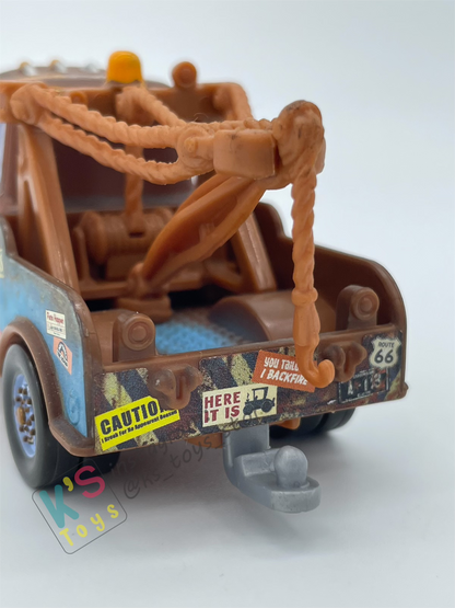 PRE-OWNED / LOOSE DISNEY PIXAR CARS - "MATER ROUTE 66 ROAD TRIP" - ROUTE 66 ROAD TRIP SERIES - DISPLAYED CONDITION