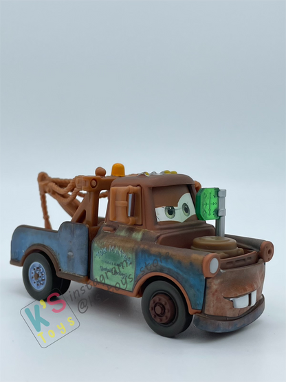 PRE-OWNED / LOOSE DISNEY PIXAR CARS - "MATER WITH SPY GLASSES" - MATER'S SECRET MISSION SERIES - EXCELLENT CONDITION