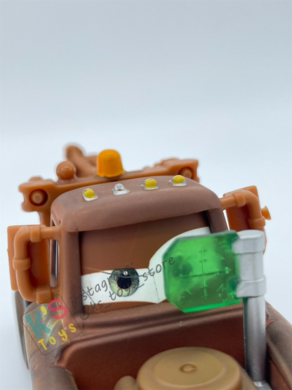 PRE-OWNED / LOOSE DISNEY PIXAR CARS - "MATER WITH SPY GLASSES" - MATER'S SECRET MISSION SERIES - EXCELLENT CONDITION