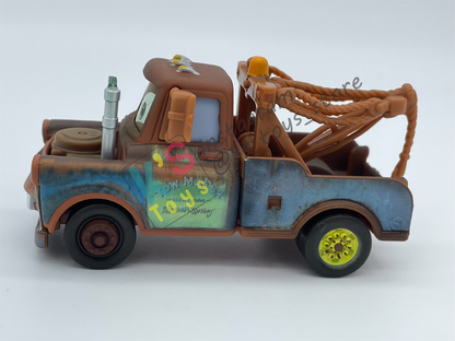 PRE-OWNED / LOOSE DISNEY PIXAR CARS - "MATER WITH SPY GLASSES" - MATER'S SECRET MISSION SERIES - EXCELLENT CONDITION
