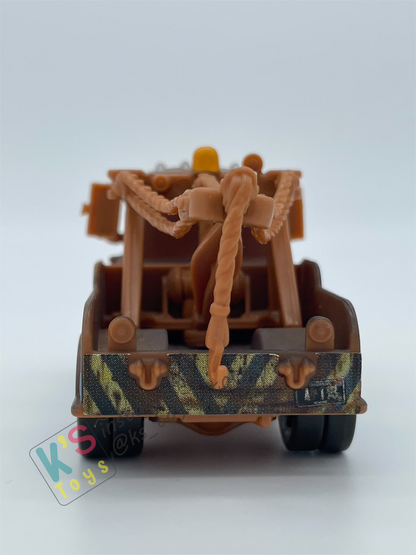PRE-OWNED / LOOSE DISNEY PIXAR CARS - "MATER WITH SPY GLASSES" - MATER'S SECRET MISSION SERIES - EXCELLENT CONDITION