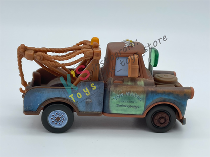 PRE-OWNED / LOOSE DISNEY PIXAR CARS - "MATER WITH SPY GLASSES" - MATER'S SECRET MISSION SERIES - EXCELLENT CONDITION