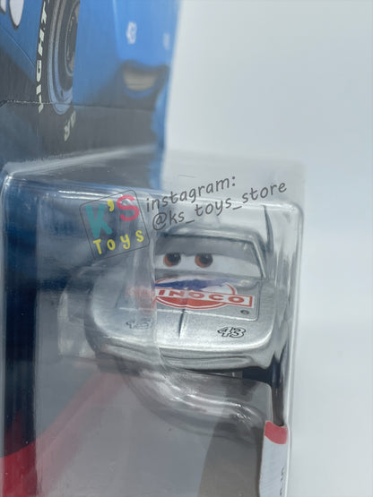 DISNEY PIXAR CARS BY MATTEL 1:55, "SILVER THE KING" SILVER COLLECTION SERIES - BNIP