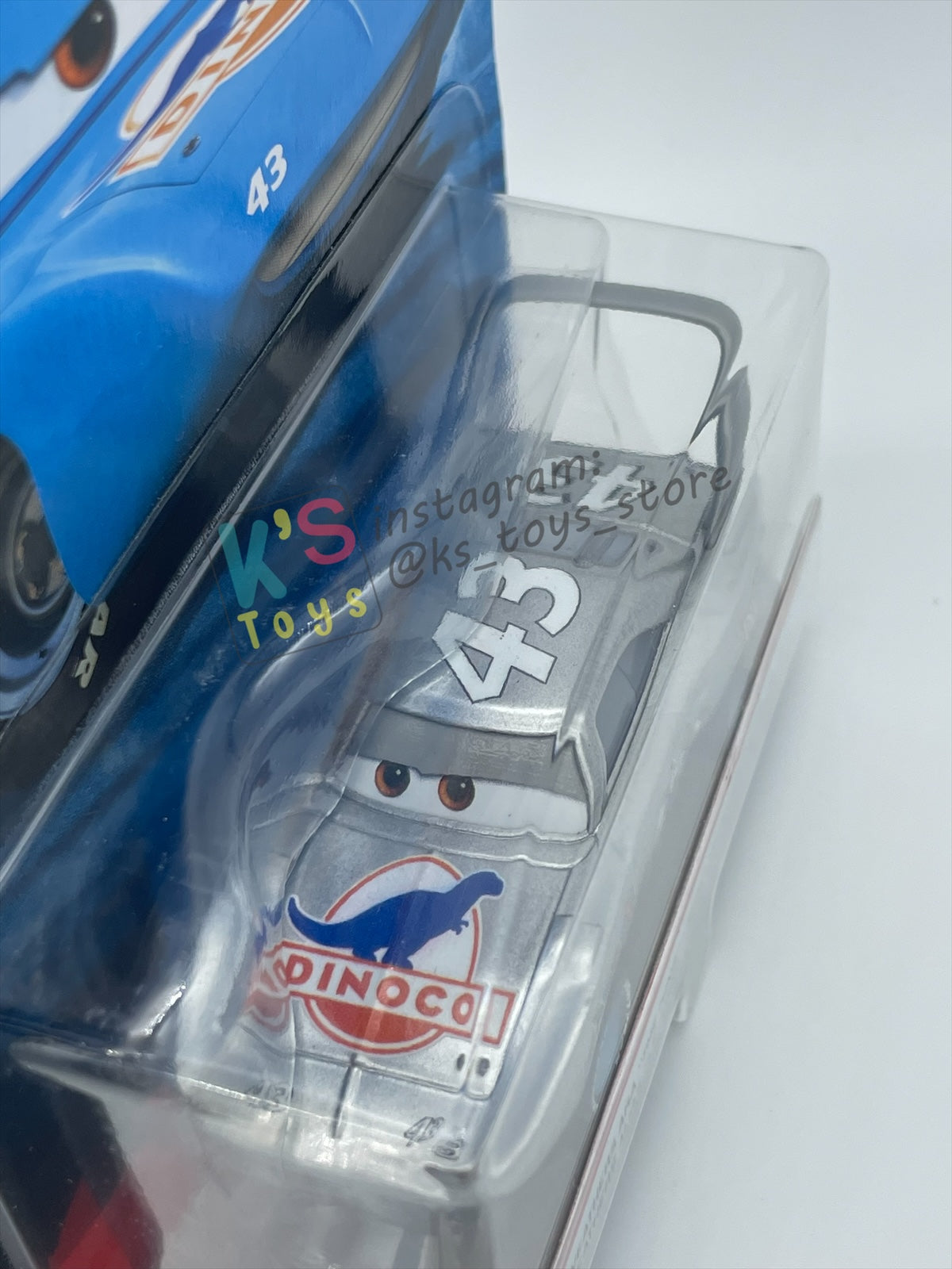 DISNEY PIXAR CARS BY MATTEL 1:55, "SILVER THE KING" SILVER COLLECTION SERIES - BNIP