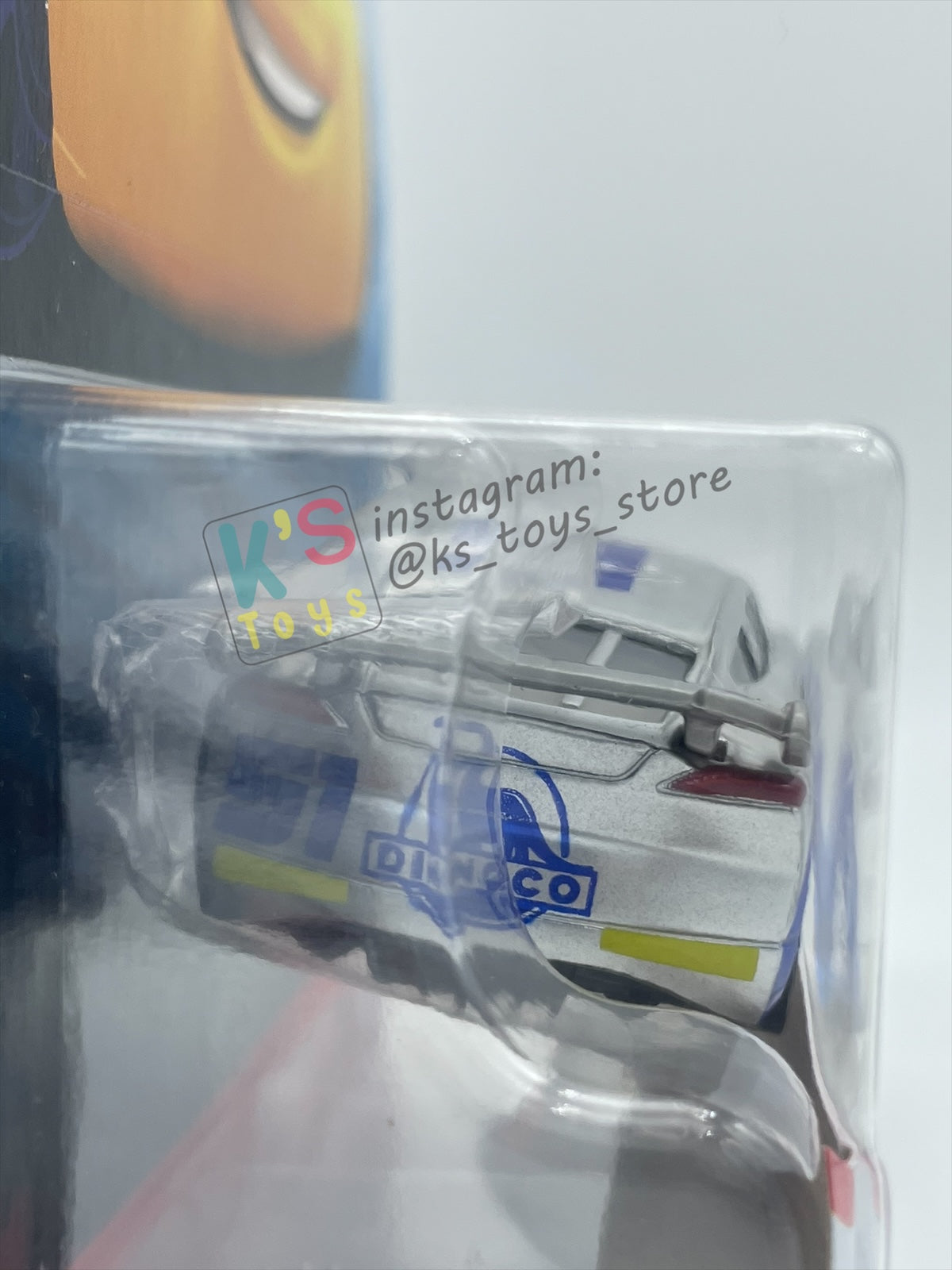 DISNEY PIXAR CARS BY MATTEL 1:55, "DINOCO CRUZ RAMIREZ SILVER" SILVER COLLECTION SERIES - BNIP