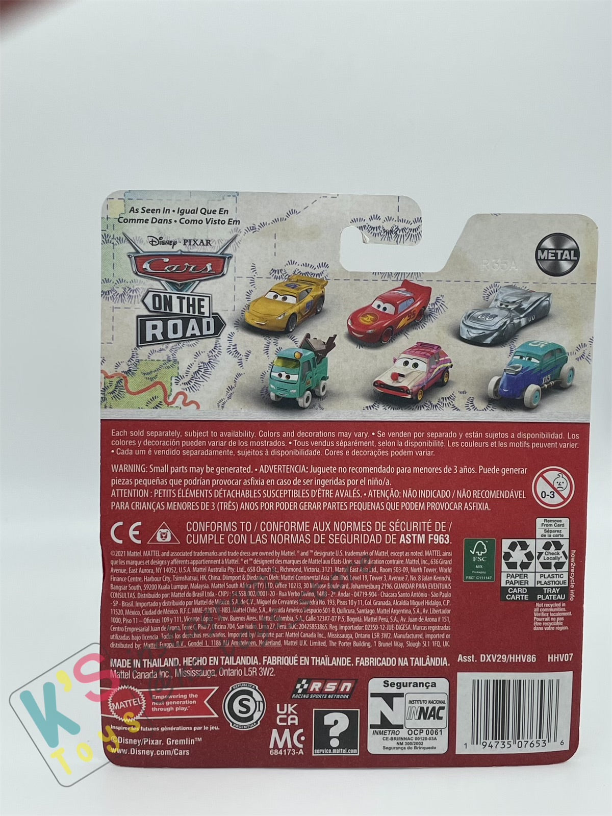 DISNEY PIXAR CARS BY MATTEL, GREEBLES - CARS ON THE ROAD SERIES - 2022 NEW RELEASE - BNIP