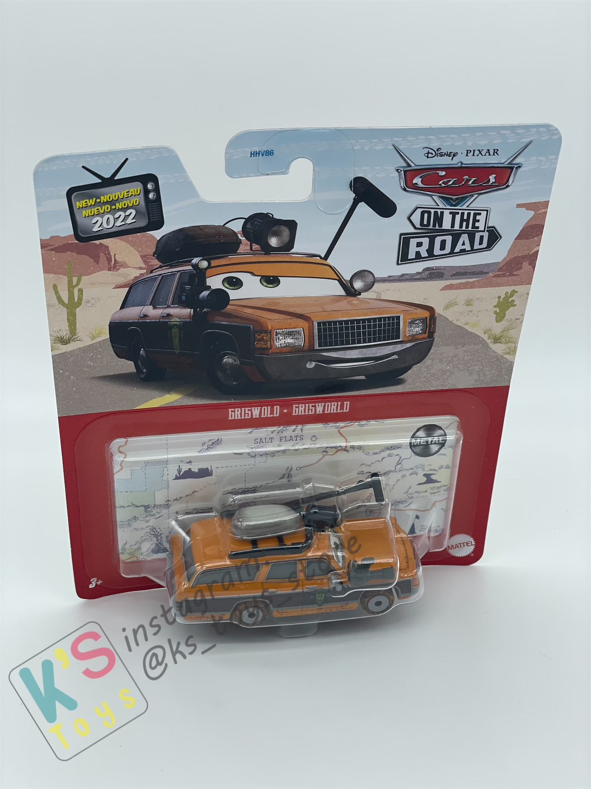 DISNEY PIXAR CARS BY MATTEL, GRISWOLD - 2022 NEW RELEASE - BNIP