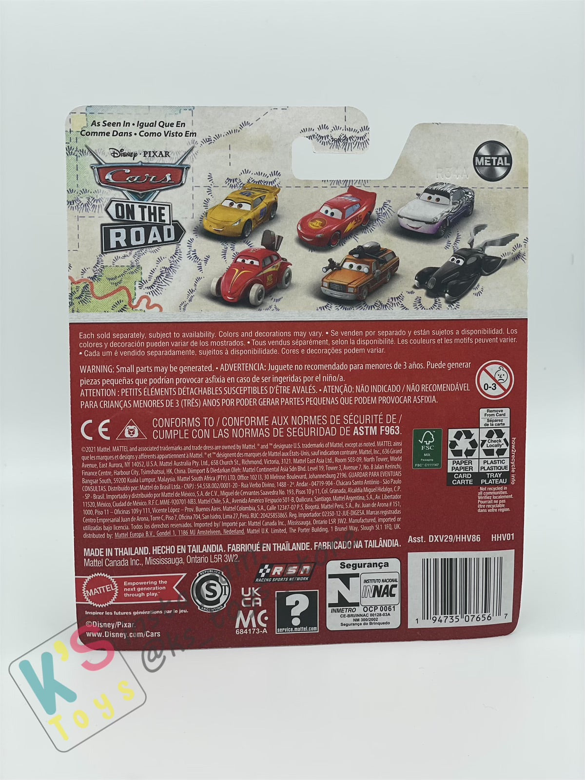 DISNEY PIXAR CARS BY MATTEL, GRISWOLD - 2022 NEW RELEASE - BNIP