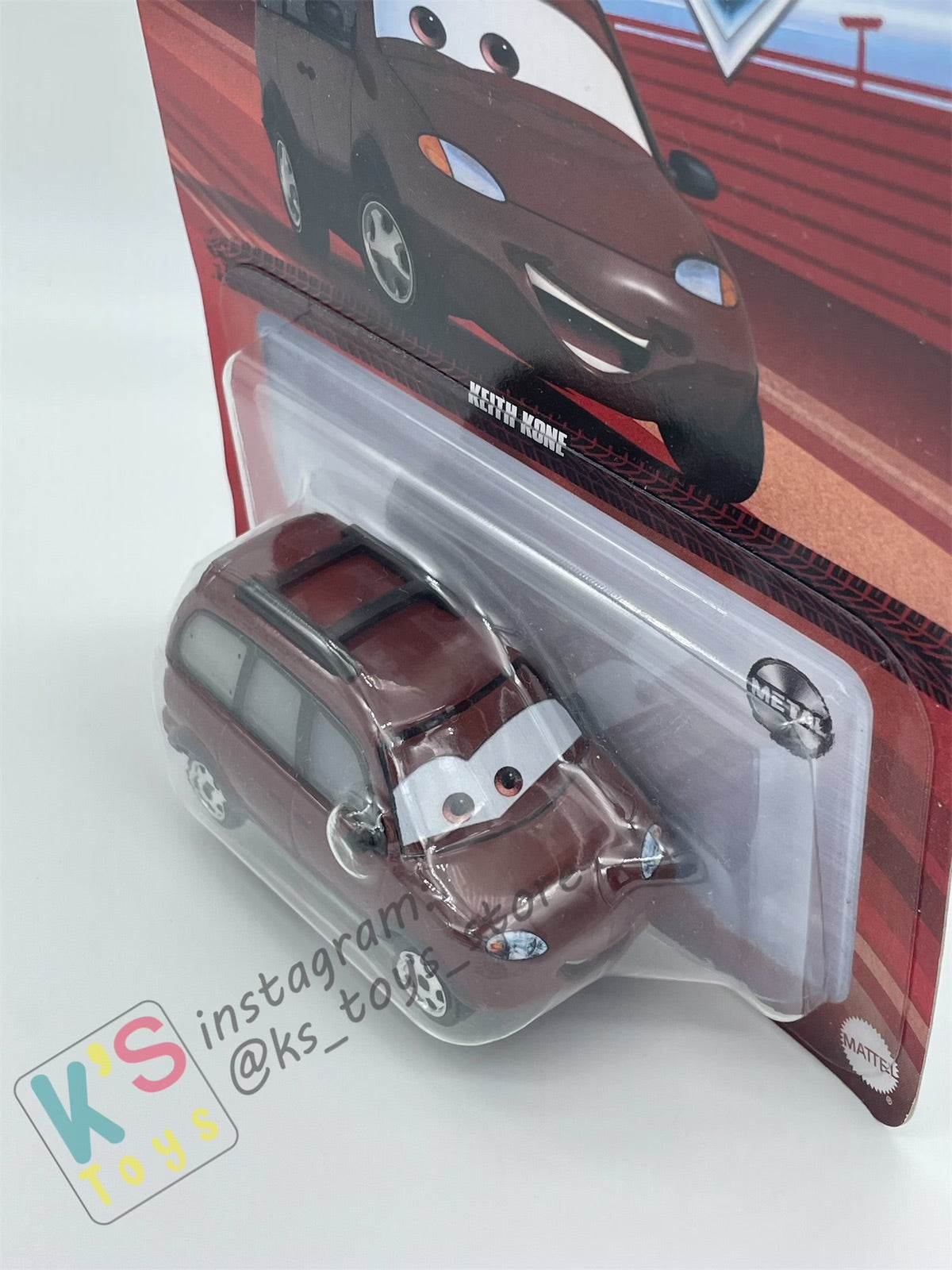 Disney Pixar Cars by MATTEL, KEITH KONE - 2022 NEW RELEASE - BNIP