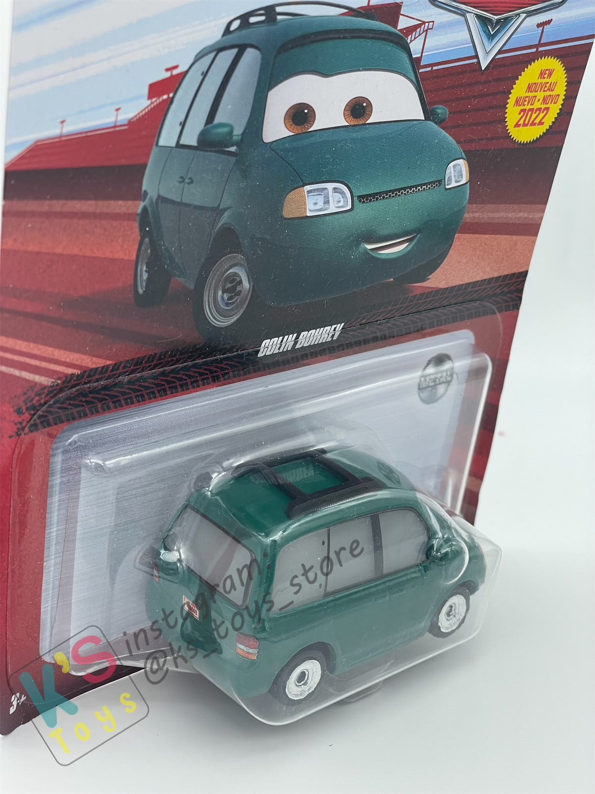 DISNEY PIXAR CARS BY MATTEL, COLIN BOHREV - 2022 NEW RELEASE - BNIP