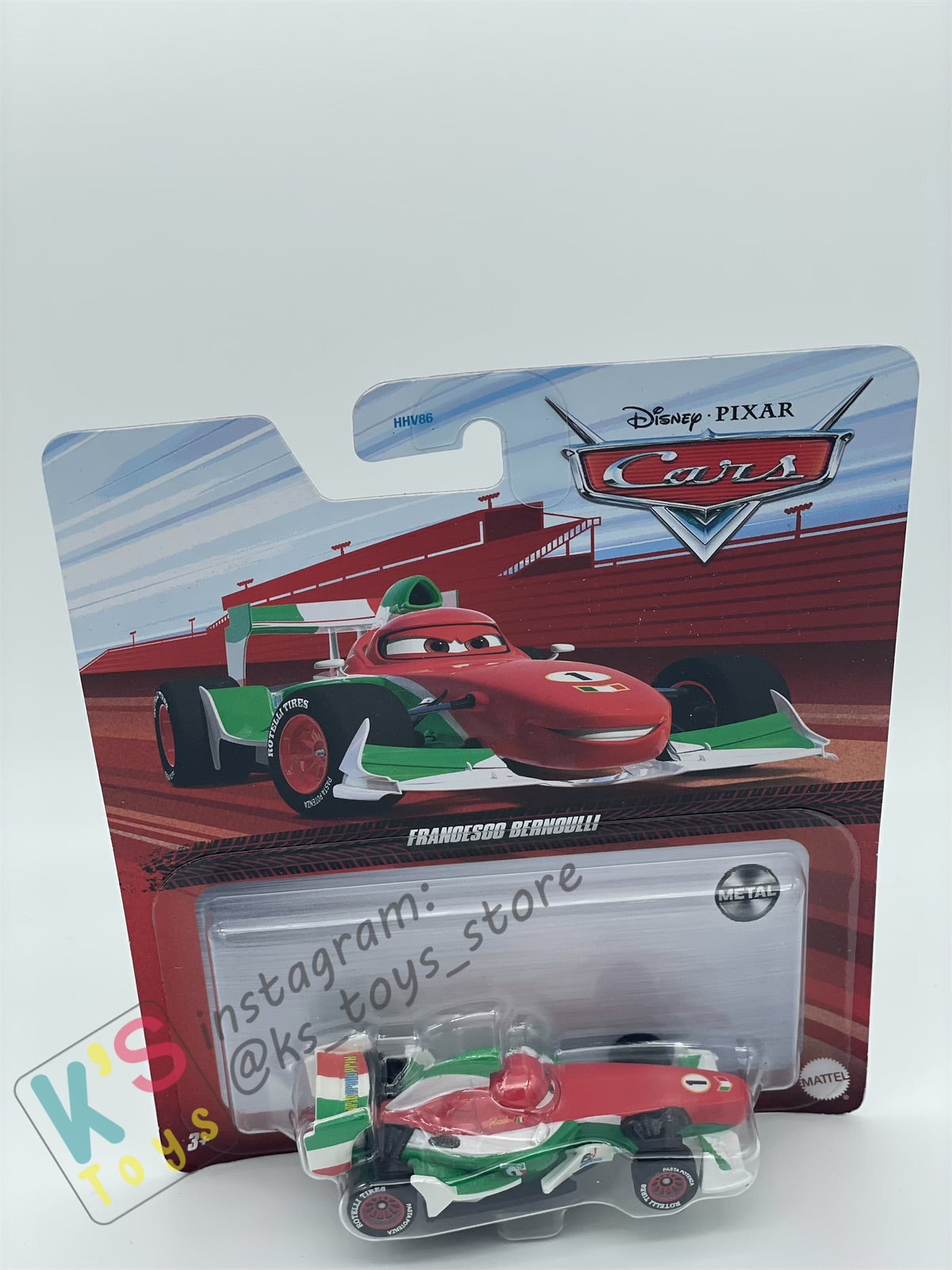 DISNEY PIXAR CARS BY MATTEL, FRANCESCO - 2023 RE-RELEASED  - BNIP