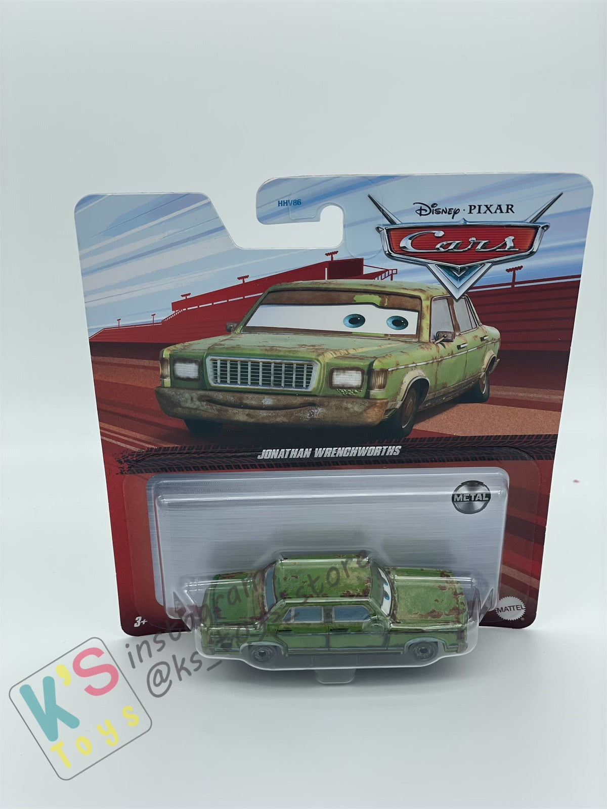 DISNEY PIXAR CARS BY MATTEL, JONATHAN WRENCHWORTHS - BNIP