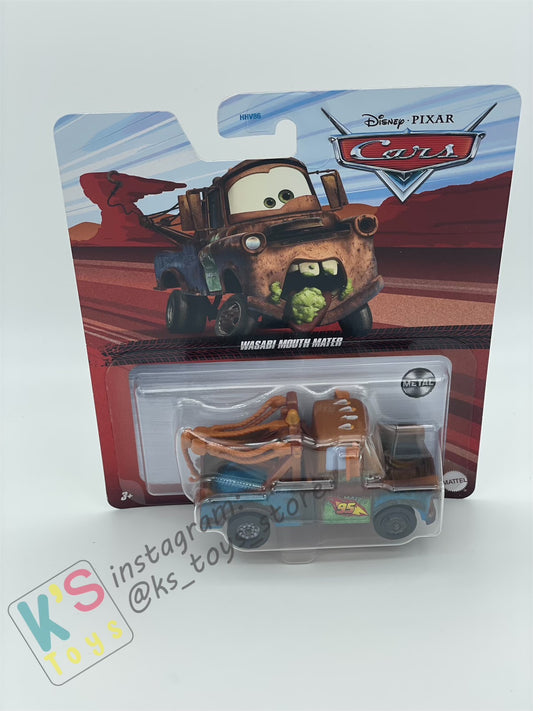 DISNEY PIXAR CARS BY MATTEL - "WASABI MATER" 2022 RE-RELEASED - BNIP