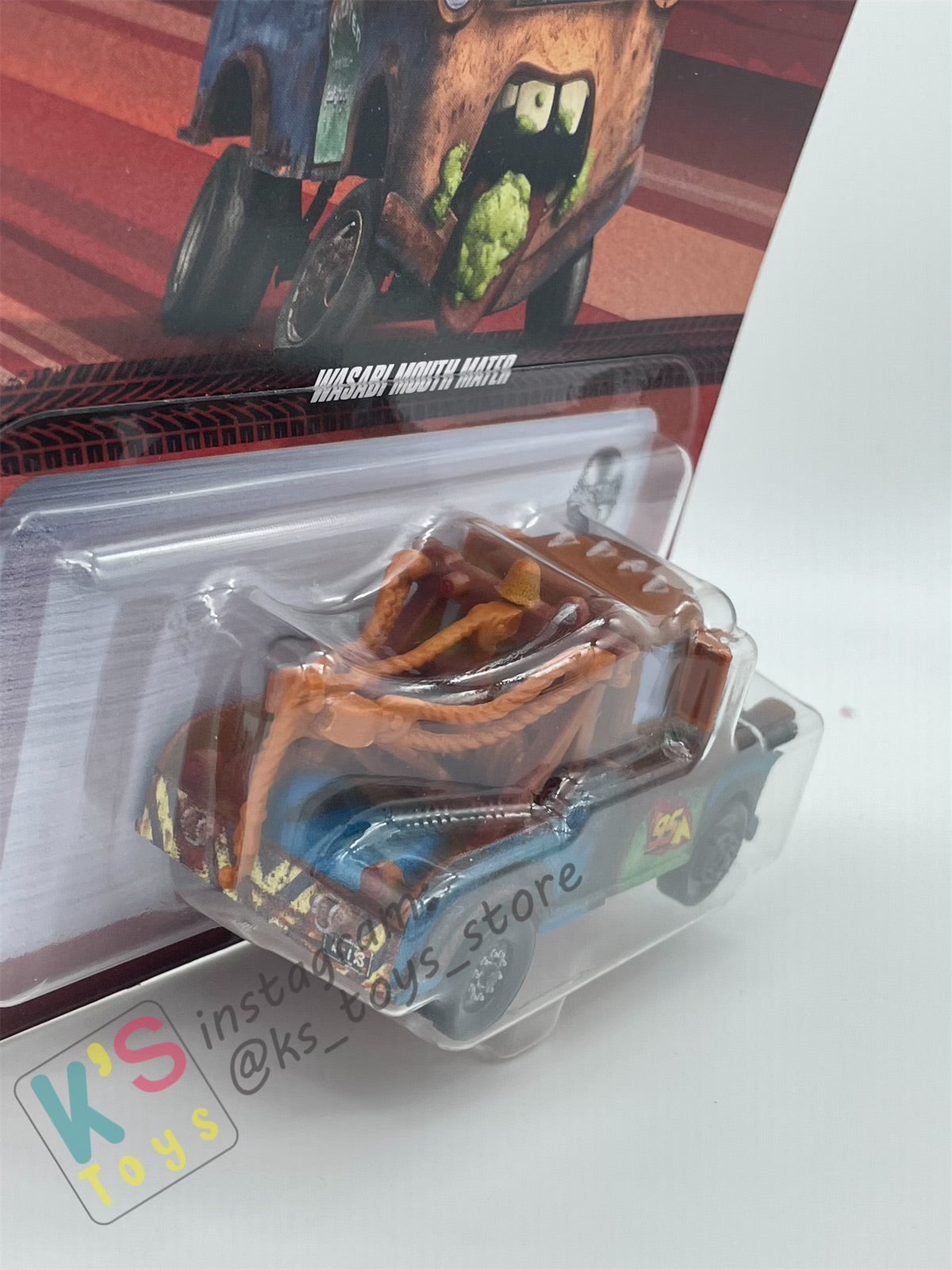 DISNEY PIXAR CARS BY MATTEL - "WASABI MATER" 2022 RE-RELEASED - BNIP
