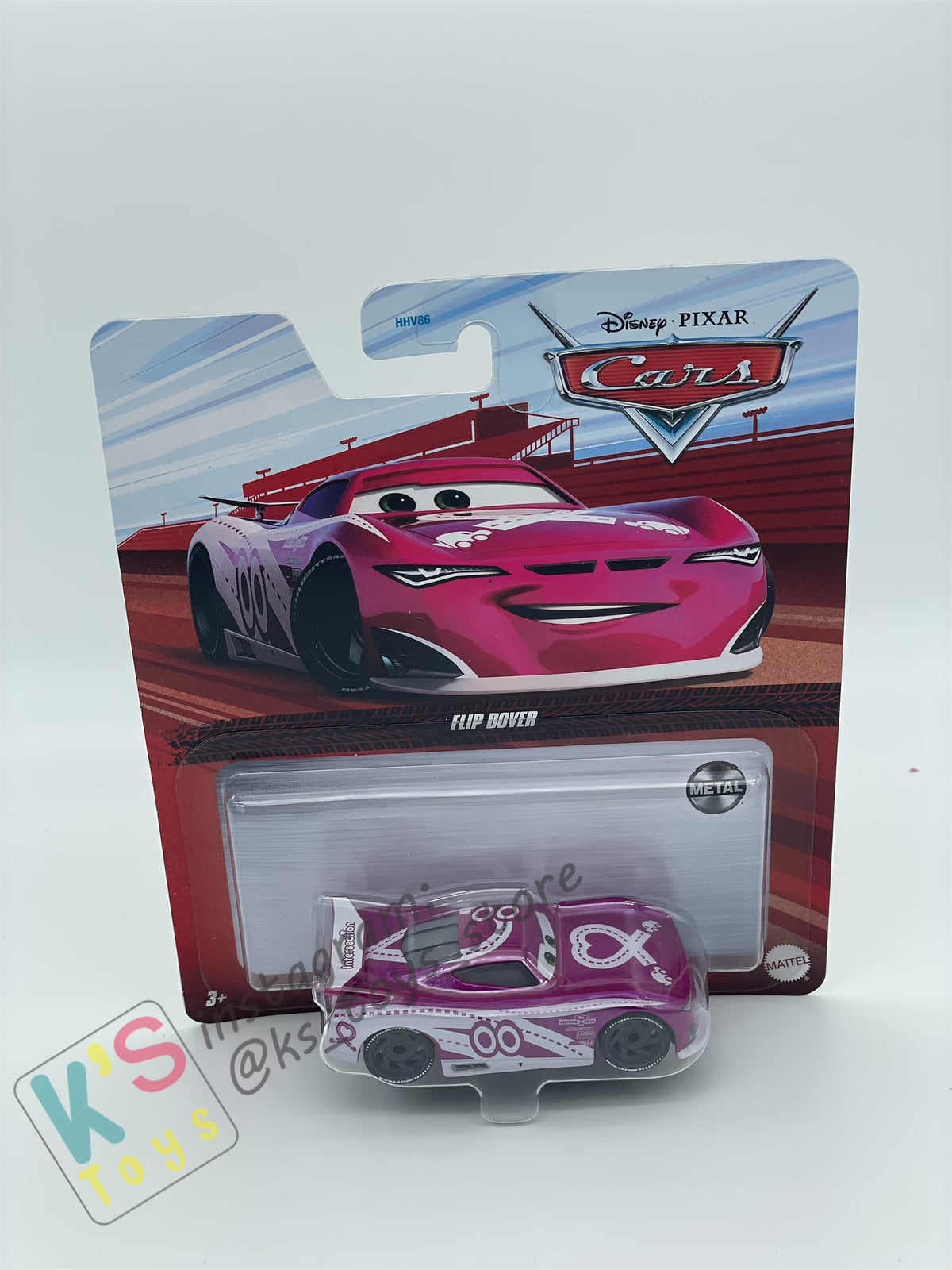 DISNEY PIXAR CARS BY MATTEL, FLIP DOVER - 2022 RE-RELEASED  - BNIP