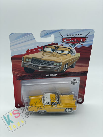 DISNEY PIXAR CARS BY MATTEL - "MEL D0RADO" 2022 RE-RELEASED - BNIP