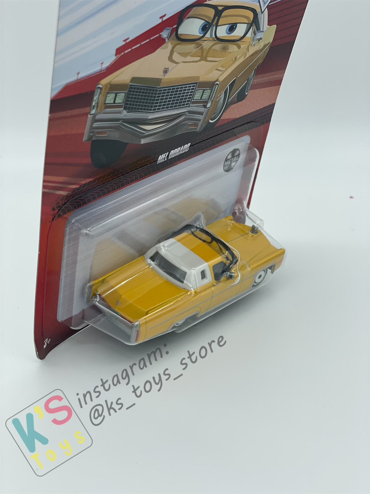 DISNEY PIXAR CARS BY MATTEL - "MEL D0RADO" 2022 RE-RELEASED - BNIP