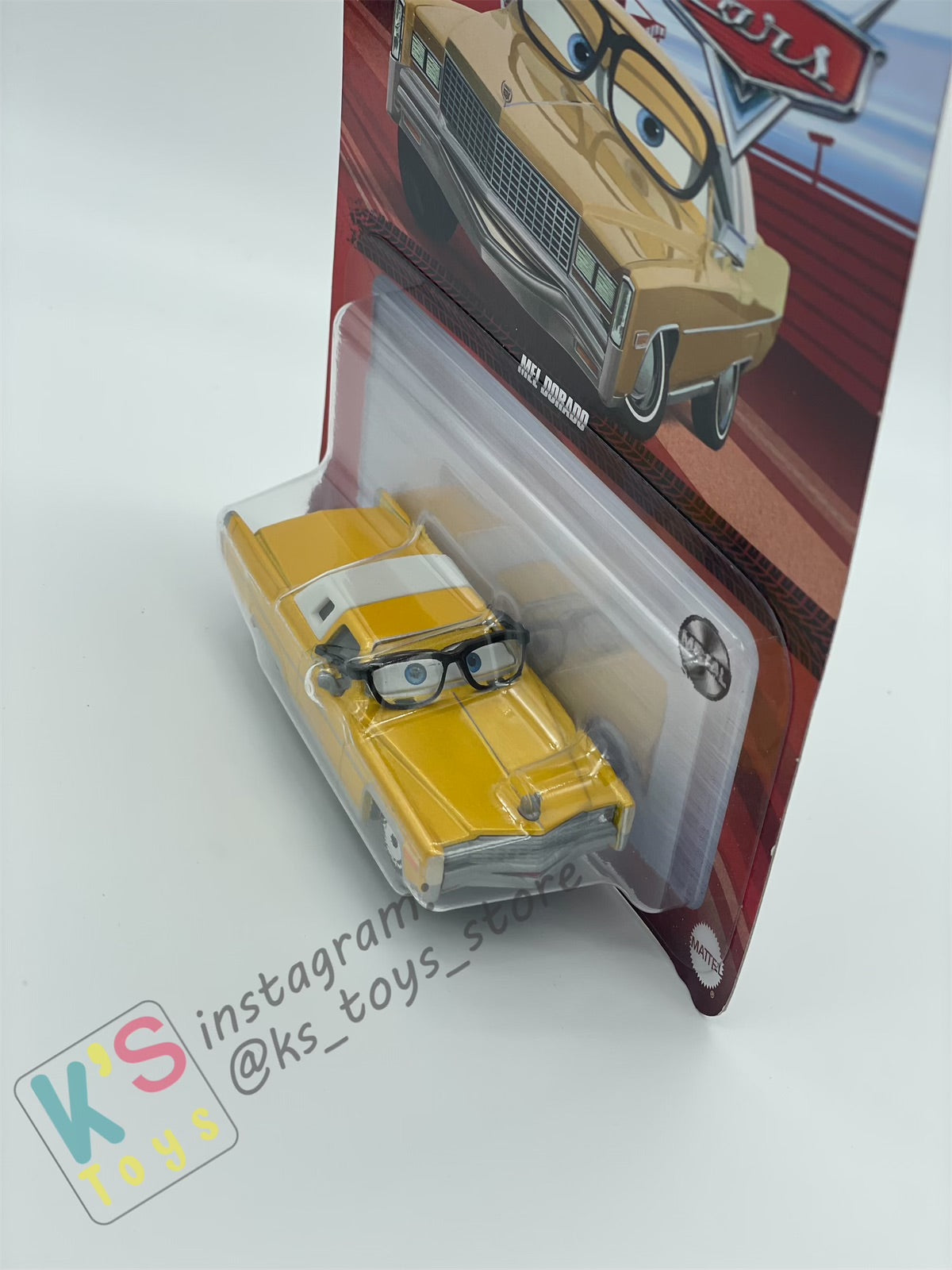 DISNEY PIXAR CARS BY MATTEL - "MEL D0RADO" 2022 RE-RELEASED - BNIP