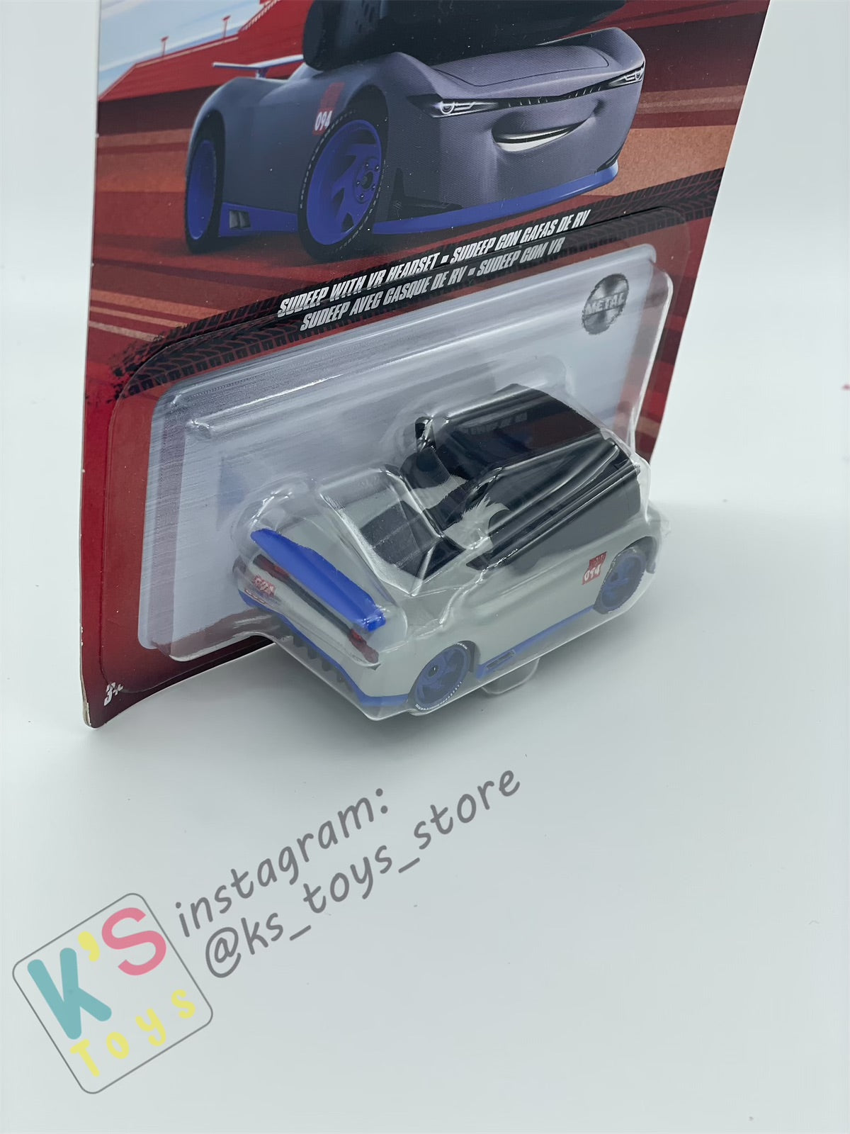 DISNEY PIXAR CARS BY MATTEL - "SUDEEP WITH RV HEADSET" CARS 3 - 2022 NEW RELEASE- BNIP