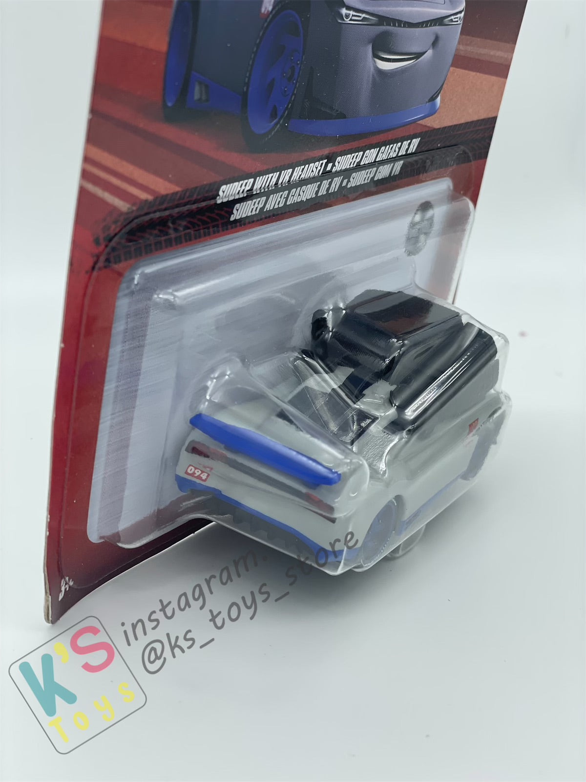 DISNEY PIXAR CARS BY MATTEL - "SUDEEP WITH RV HEADSET" CARS 3 - 2022 NEW RELEASE- BNIP