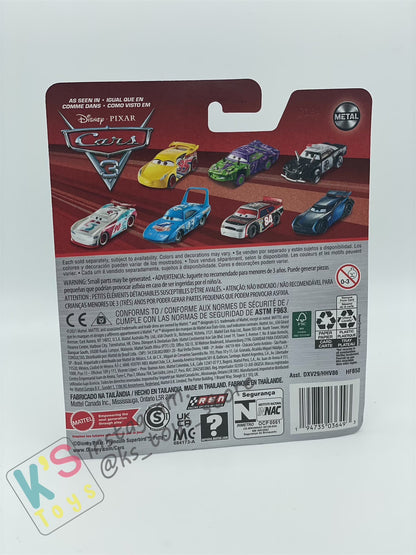 DISNEY PIXAR CARS BY MATTEL - "SUDEEP WITH RV HEADSET" CARS 3 - 2022 NEW RELEASE- BNIP