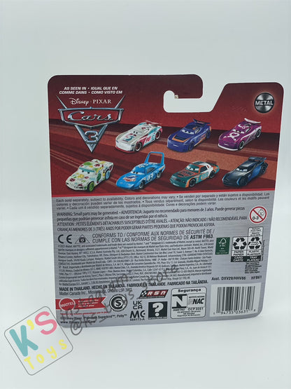 DISNEY PIXAR CARS BY MATTEL, GEORGE NEW-WIN - 2022 RE-RELEASED - BNIP