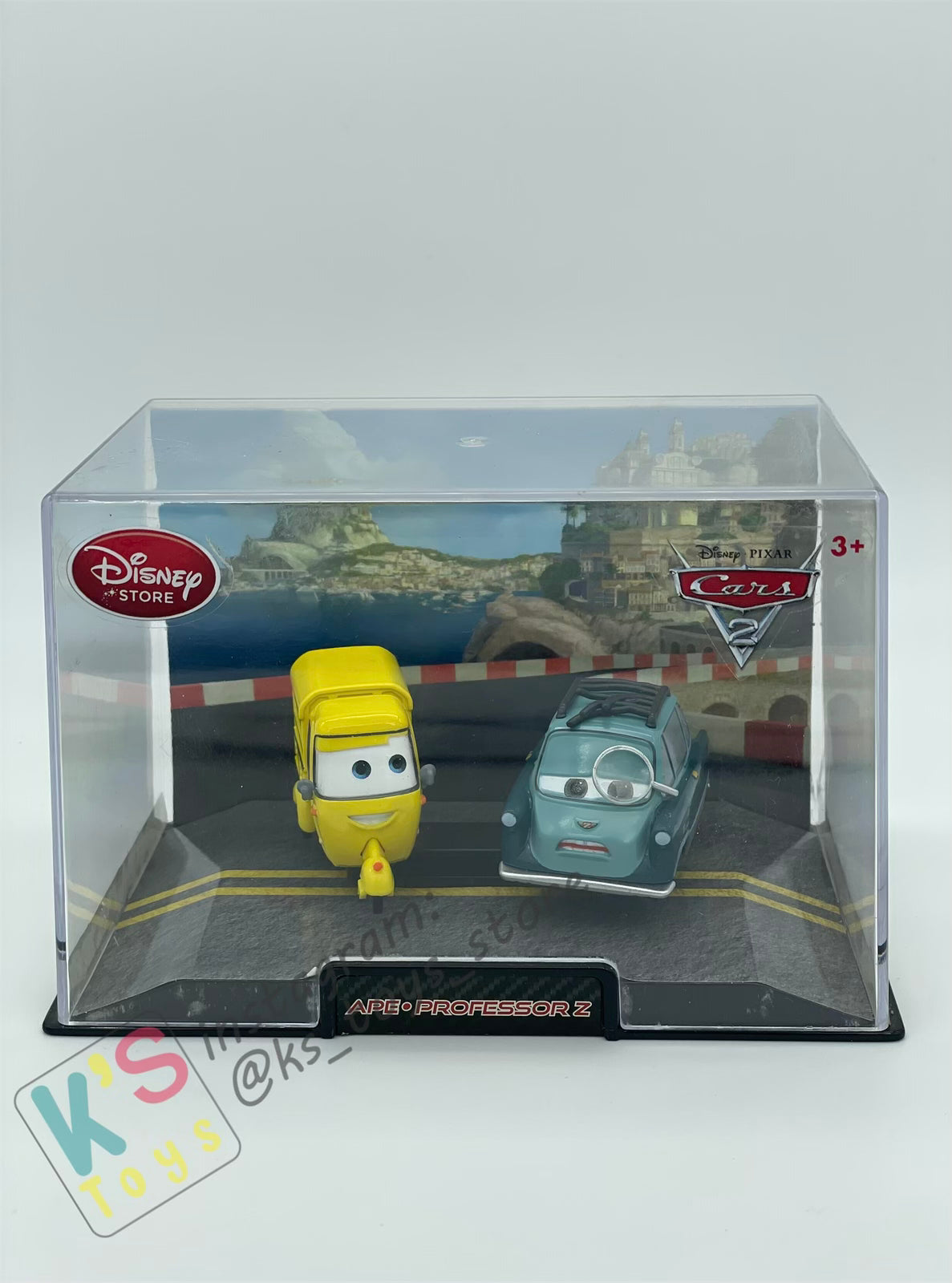 Disney Store Version of Disney Pixar Cars 1:43 - Ape and Professor Z- BNIP