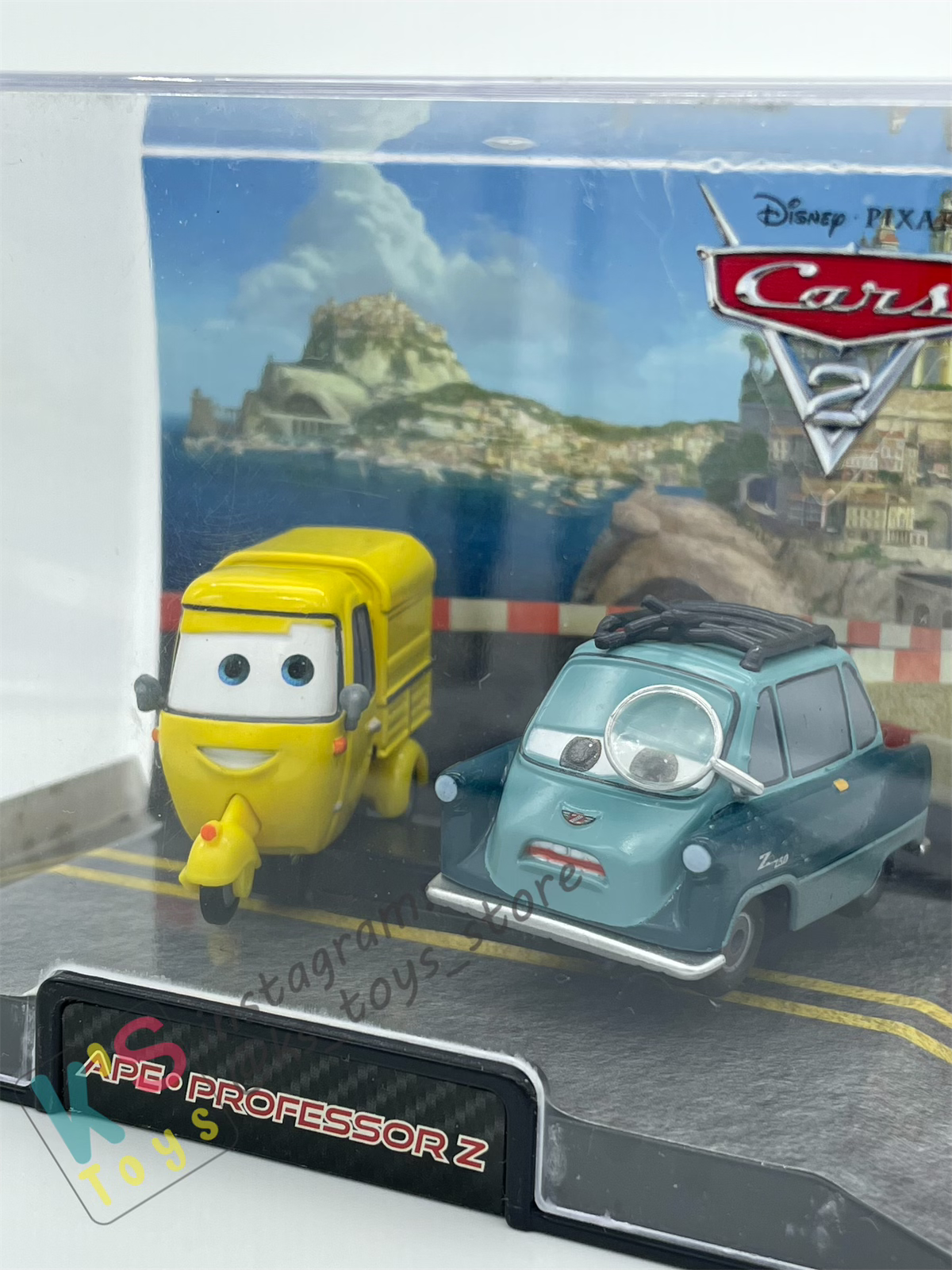 Disney Store Version of Disney Pixar Cars 1:43 - Ape and Professor Z- BNIP