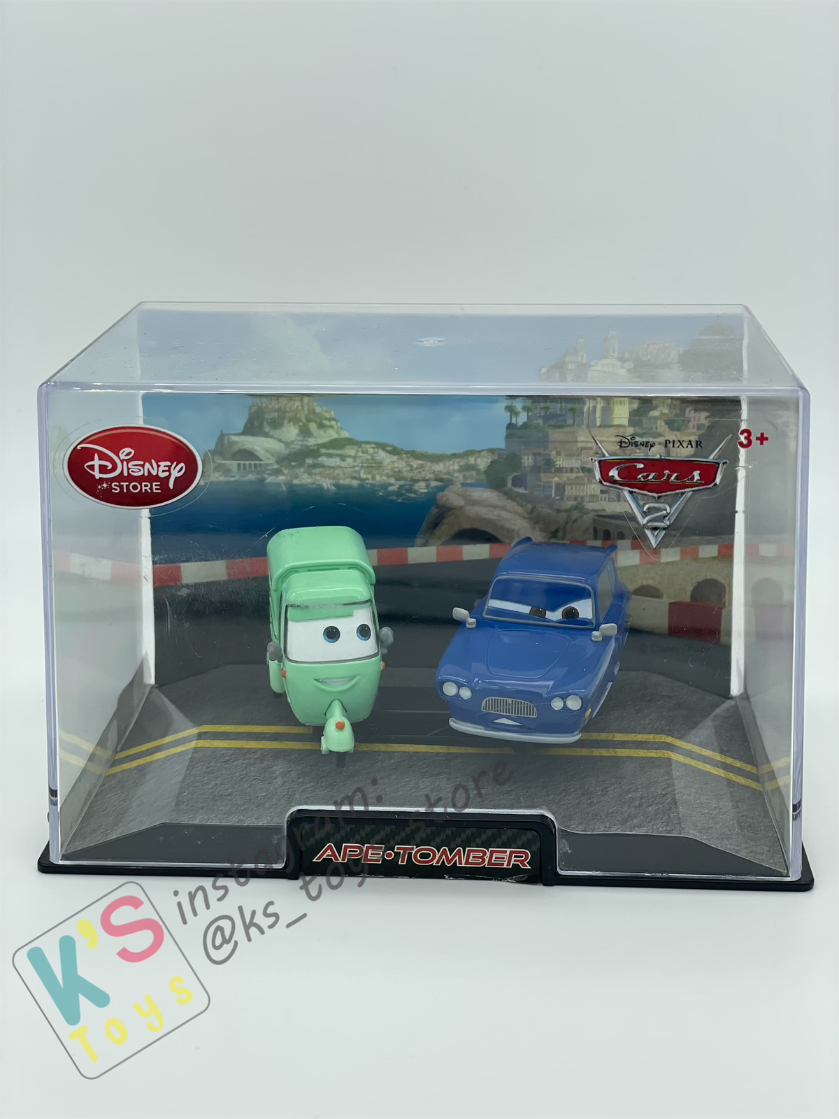 Disney Store Version of Disney Pixar Cars 1:43 - Ape and Tomber- BNIP