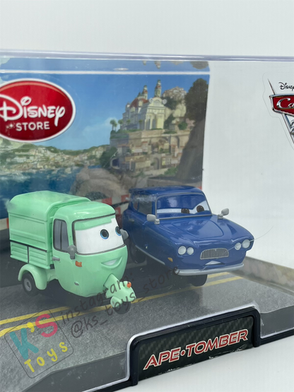 Disney Store Version of Disney Pixar Cars 1:43 - Ape and Tomber- BNIP