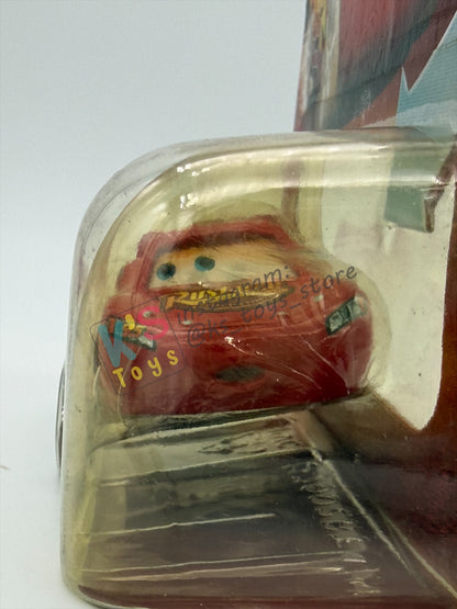DISNEY PIXAR CARS BY MATTEL 1:55, "PAINT MASK LIGHTNING MCQUEEN" - CHASE LENTICULAR EYES SERIES - BNIP