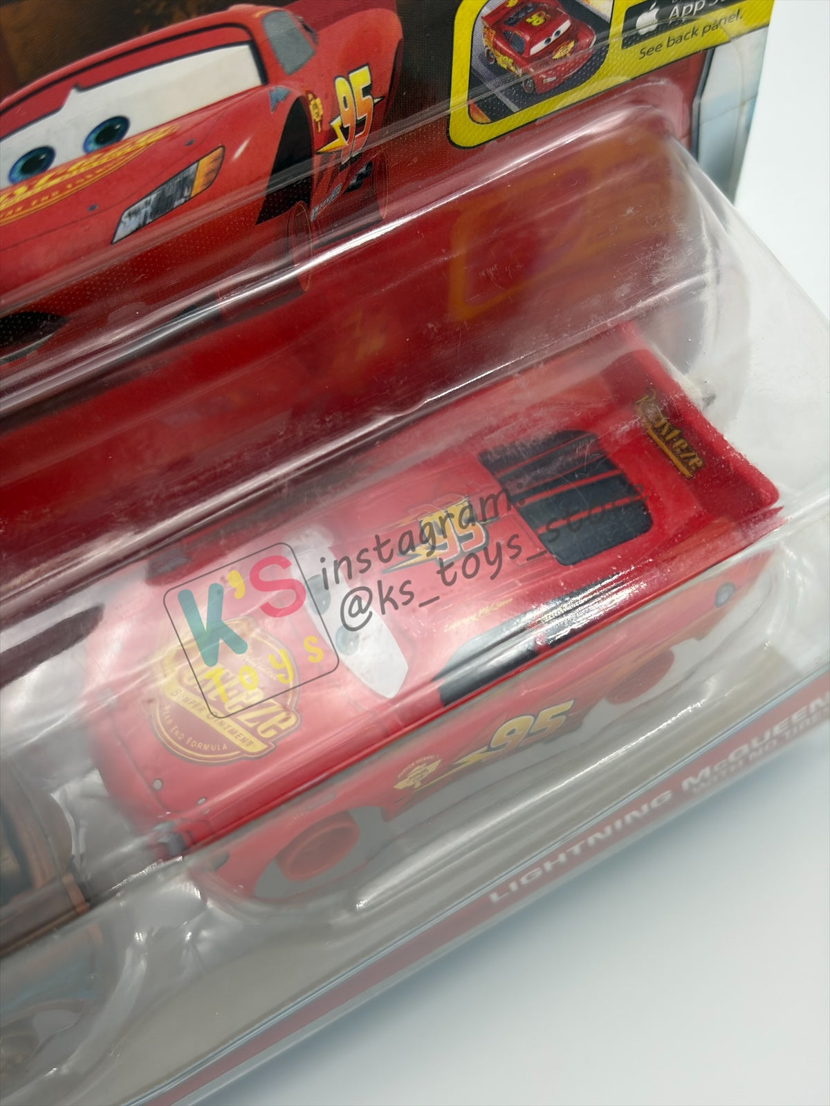 Disney Pixar Cars 1:55 by Mattel 2-Pack MATER WITH NO TIRES AND LIGHTNING MCQUEEN WITH NO TIRES - 95 RETURNS SERIES - BNIP