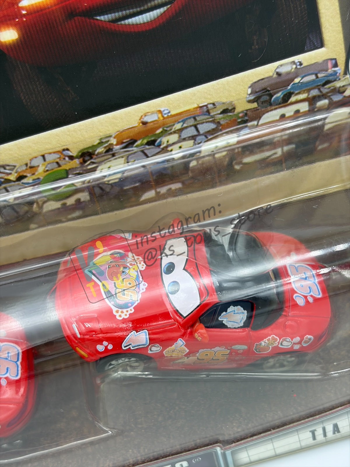 Disney Pixar Cars 1:55 by Mattel 2-Pack, "MIA AND TIA" - THE WORLDS OF CARS MOVIE MOMENT SERIES - BNIP
