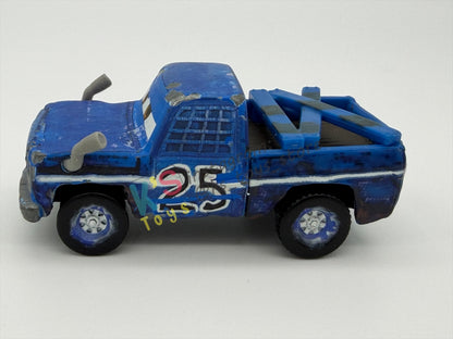 PRE-OWNED / LOOSE DISNEY PIXAR CARS - "BROADSIDE" THUNDER HOLLOW SERIES - PLAYED CONDITION - READ DESCRIPTION!!!!!!
