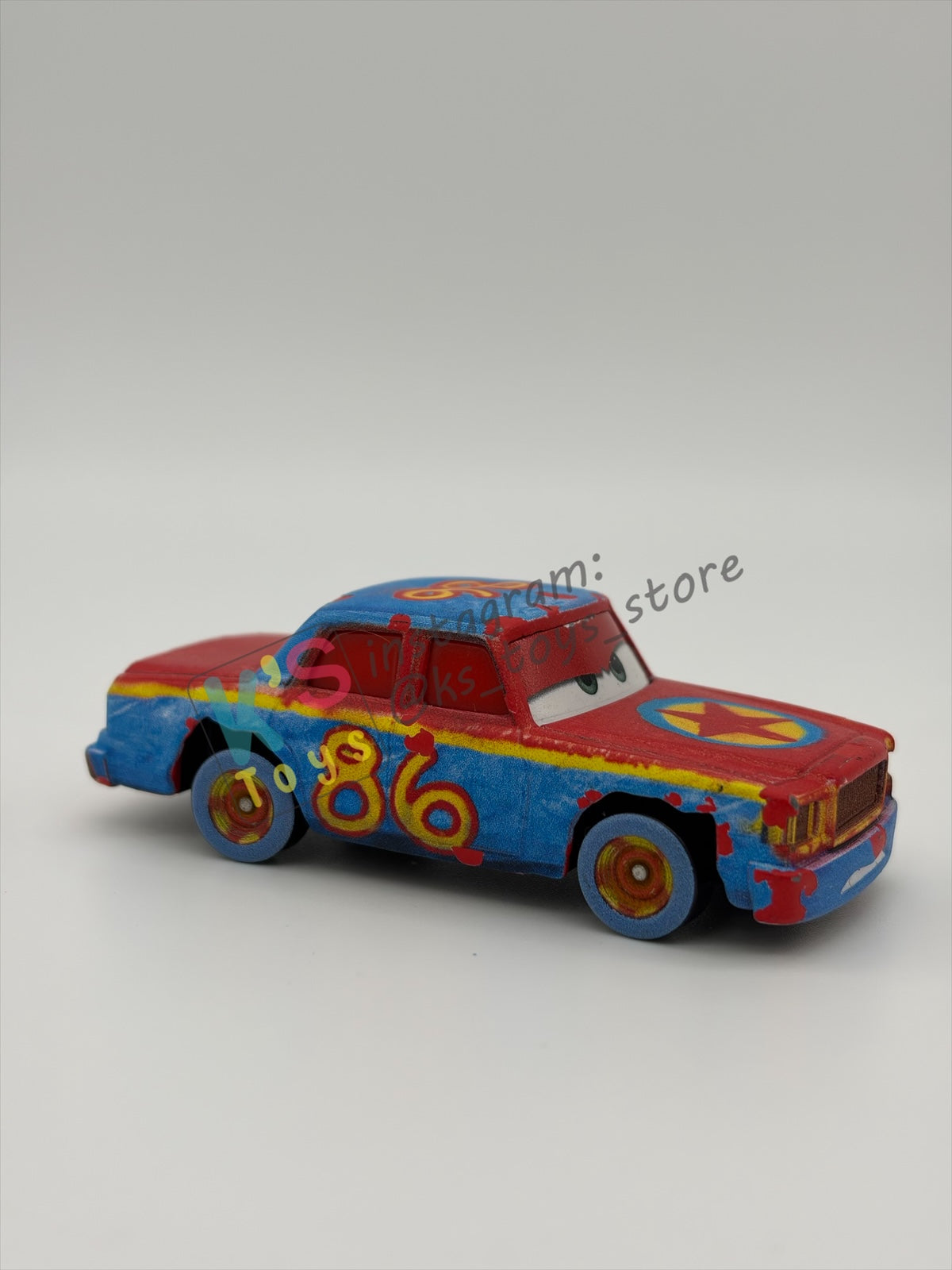 PRE-OWNED / LOOSE DISNEY PIXAR CARS - "BILL" THUNDER HOLLOW SERIES - PLAYED CONDITION - READ DESCRIPTION!!!!!!