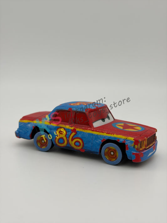 PRE-OWNED / LOOSE DISNEY PIXAR CARS - "BILL" THUNDER HOLLOW SERIES - PLAYED CONDITION - READ DESCRIPTION!!!!!!