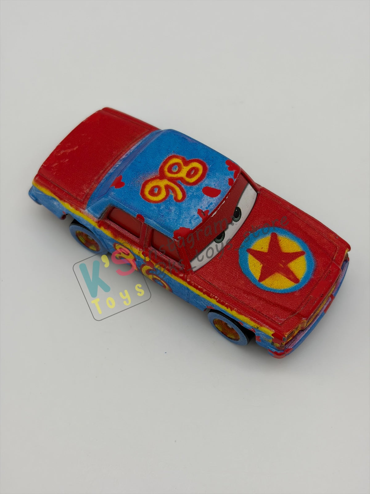 PRE-OWNED / LOOSE DISNEY PIXAR CARS - "BILL" THUNDER HOLLOW SERIES - PLAYED CONDITION - READ DESCRIPTION!!!!!!