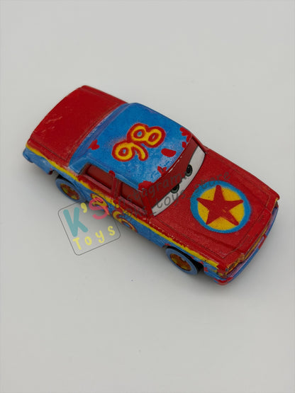 PRE-OWNED / LOOSE DISNEY PIXAR CARS - "BILL" THUNDER HOLLOW SERIES - PLAYED CONDITION - READ DESCRIPTION!!!!!!