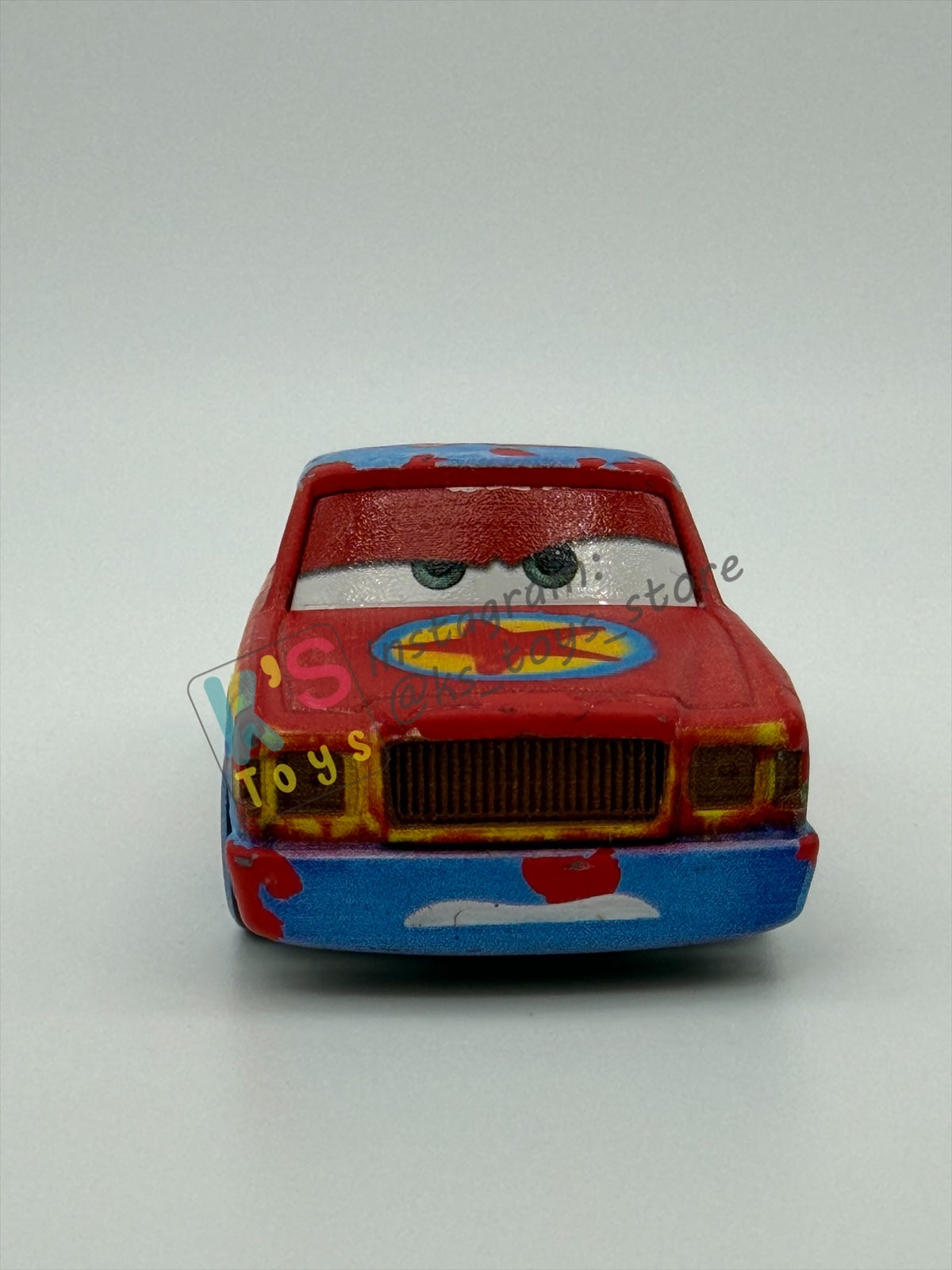 PRE-OWNED / LOOSE DISNEY PIXAR CARS - "BILL" THUNDER HOLLOW SERIES - PLAYED CONDITION - READ DESCRIPTION!!!!!!