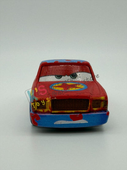 PRE-OWNED / LOOSE DISNEY PIXAR CARS - "BILL" THUNDER HOLLOW SERIES - PLAYED CONDITION - READ DESCRIPTION!!!!!!