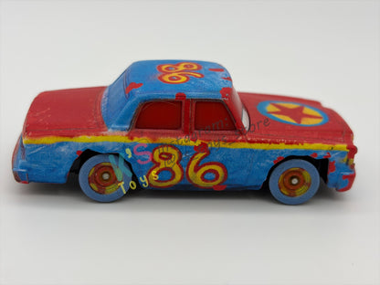 PRE-OWNED / LOOSE DISNEY PIXAR CARS - "BILL" THUNDER HOLLOW SERIES - PLAYED CONDITION - READ DESCRIPTION!!!!!!
