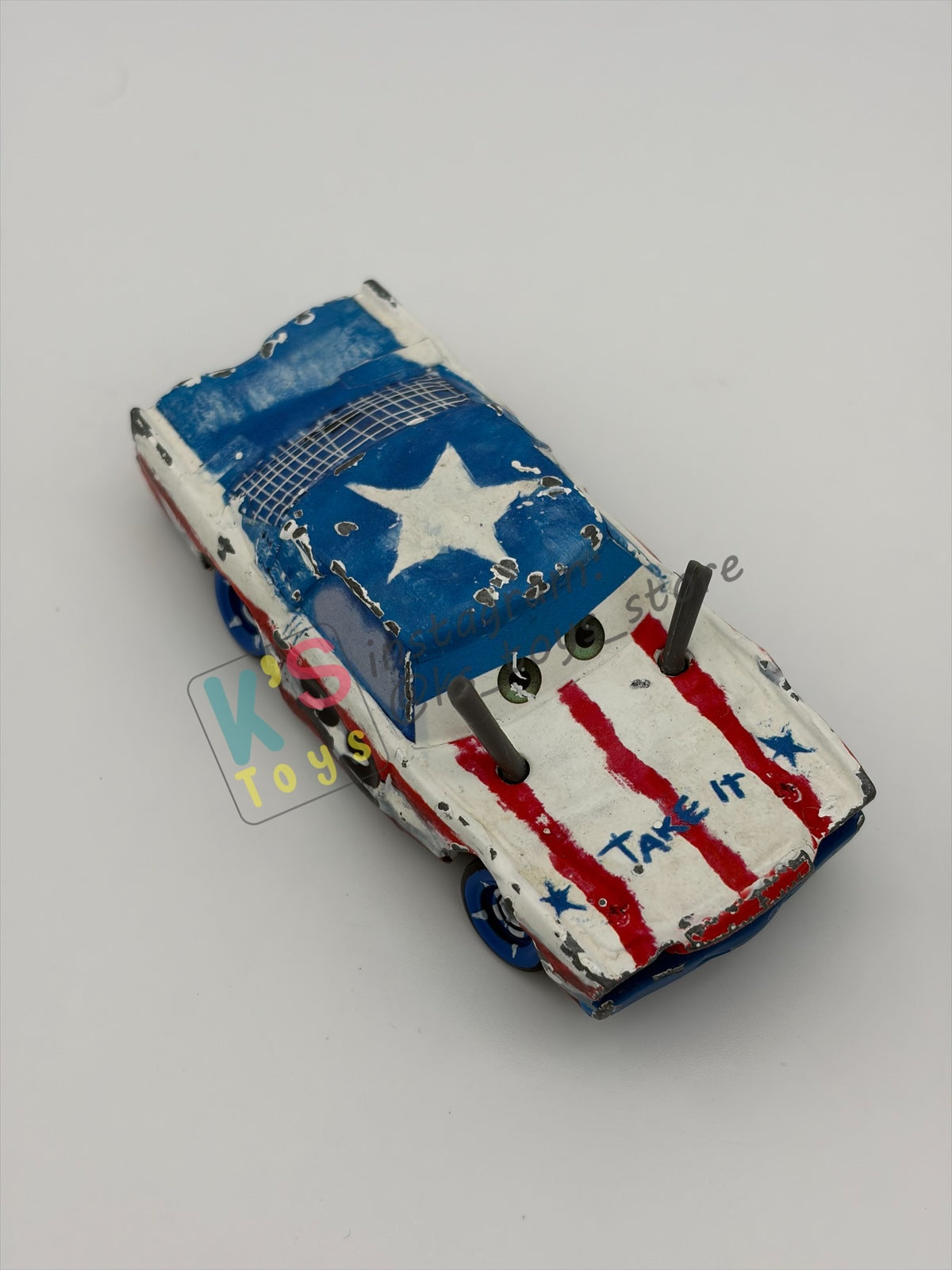PRE-OWNED / LOOSE DISNEY PIXAR CARS - "CIGALERT" THUNDER HOLLOW SERIES - PLAYED CONDITION - READ DESCRIPTION!!!!!!