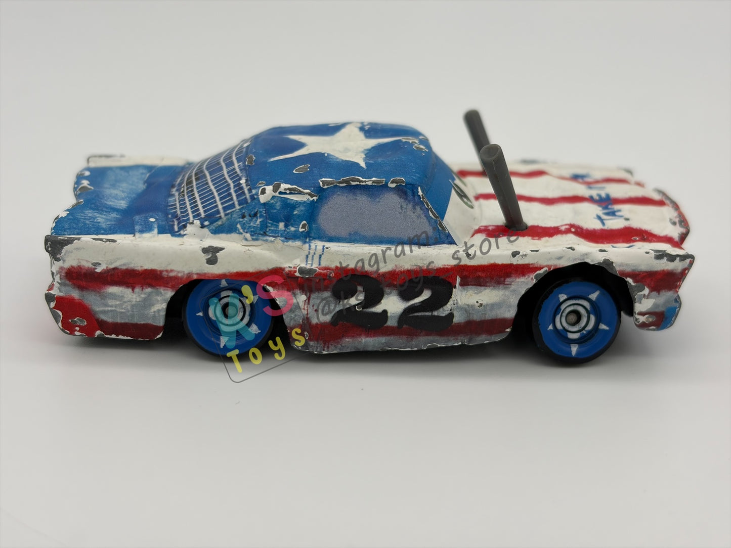 PRE-OWNED / LOOSE DISNEY PIXAR CARS - "CIGALERT" THUNDER HOLLOW SERIES - PLAYED CONDITION - READ DESCRIPTION!!!!!!