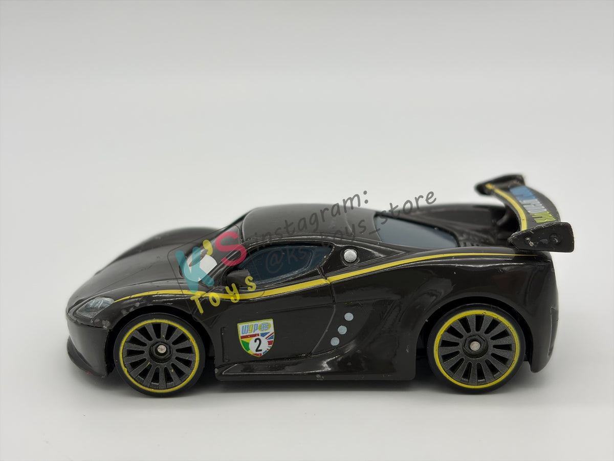 PRE-OWNED / LOOSE DISNEY PIXAR CARS BY MATTEL - "LEWIS HAMILTON" - CARS 2 SERIES - PLAYED WITH GOOD CONDITION - READ DESCRIPTION!!!!!!!!!!!