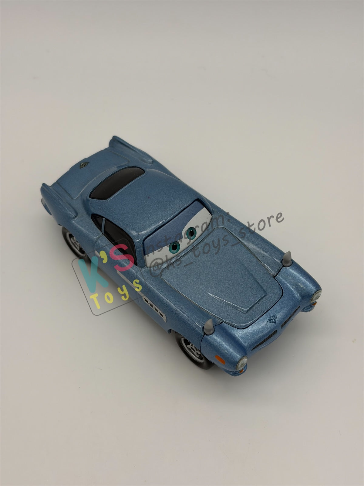 PRE-OWNED / LOOSE DISNEY PIXAR CARS - "FINN MCMISSILE" CARS 2 SERIES - GOOD CONDITION