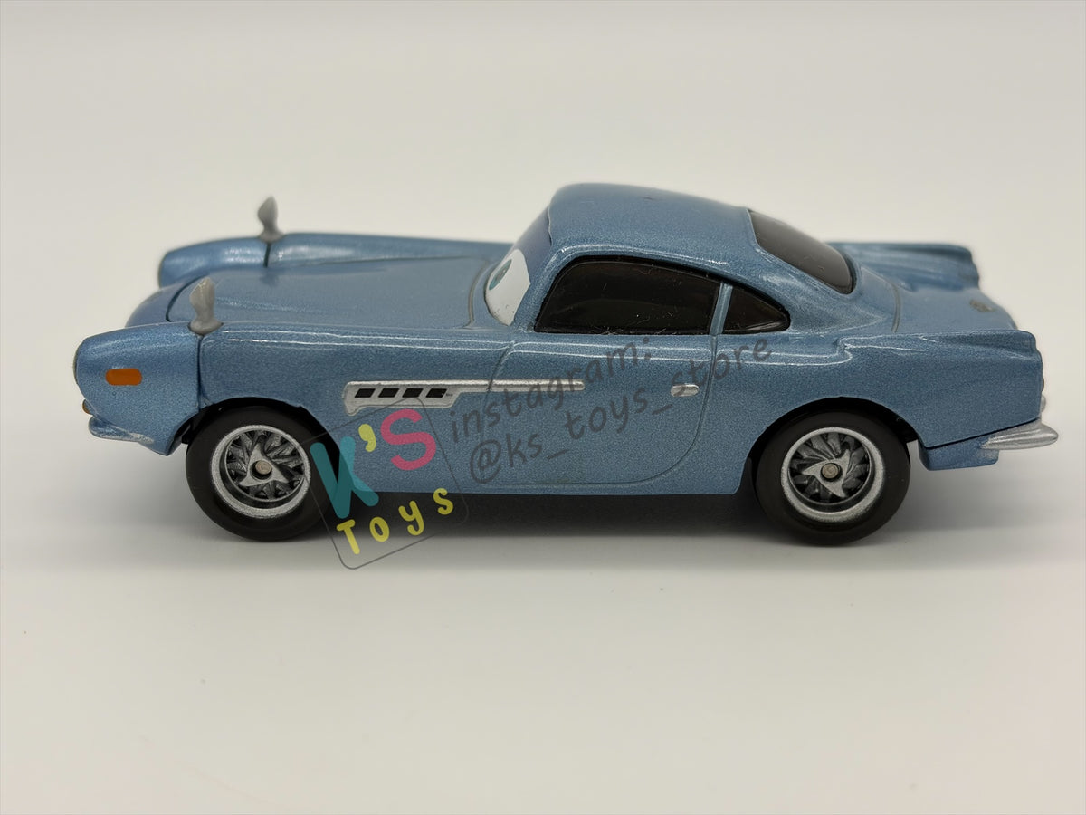 PRE-OWNED / LOOSE DISNEY PIXAR CARS - "FINN MCMISSILE" CARS 2 SERIES - GOOD CONDITION