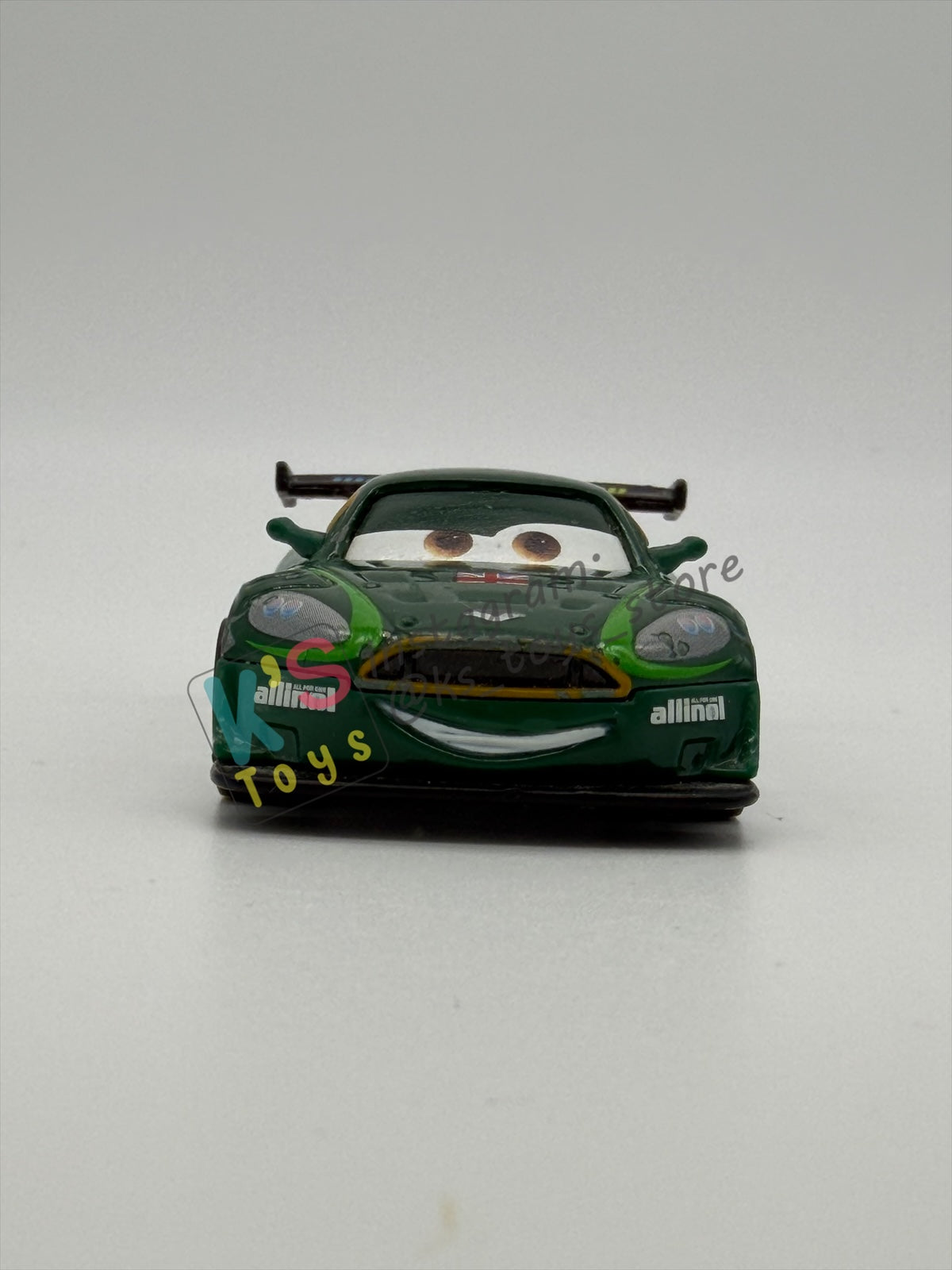PRE-OWNED / LOOSE DISNEY PIXAR CARS BY MATTEL - "NIGEL GEARSLEY" - CARS 2 SERIES - GOOD CONDITION - READ DESCRIPTION!!!!!!!!!!!